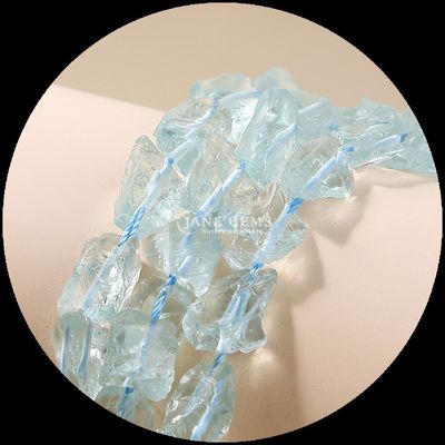Fluorite Amazonite Gem Bead Natural Crystal Raw Rough Stone Loose Bead Strands For Bracelets