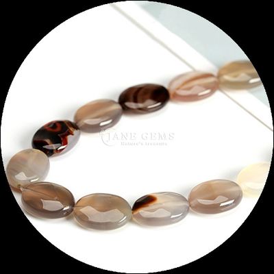 Stylish Indian Agate Red Jasper Stone Loose Bead Strands Faceted Oval Shape Gemstone Bead