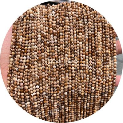 Gemstone Natural Crystal Round DIY Stone Loose Beads For Bracelet Necklace Jewelry Making