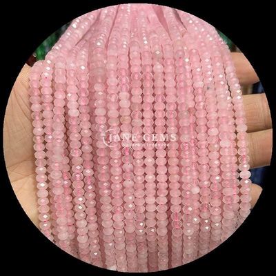 DIY Jewelry Making Faceted Abacus Loose Bead Strands for Healing Energy and Parties