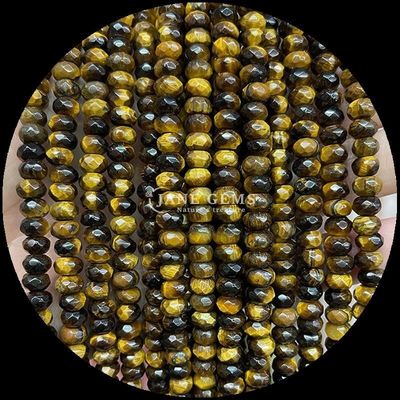 DIY Jewelry Making Faceted Abacus Loose Bead Strands for Healing Energy and Parties
