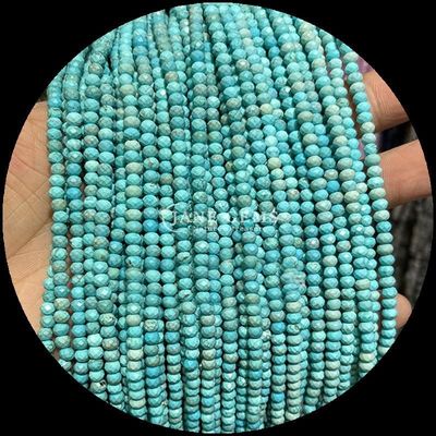 Lapis Lazuli Apatite Natural Gemstone Bead Faceted Abacus Shape Loose Bead Strands for Healing Energy and DIY Jewelry Making