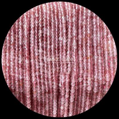 Tourmaline Garnet Natural Gemstone Bead Faceted Abacus Shape Loose Bead Strands for Healing Energy and DIY Jewelry Ma