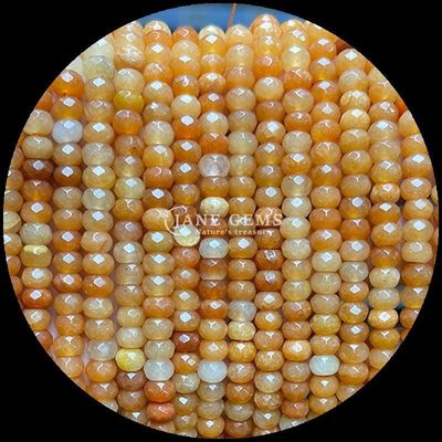 Fluorite Carnelian Natural Gemstone Bead Faceted Abacus Shape Loose Bead Strands for Healing Energy and DIY Jewelry Ma