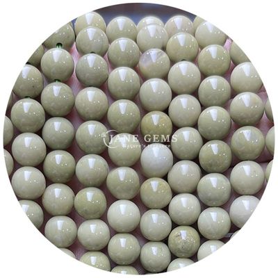 Natural Agates Stone Beads Smooth Round Loose Spacer Beads For Jewelry Making DIY Bracelets