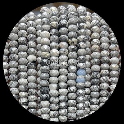 Labradorite Peridot Natural Gemstone Bead Strands Natural Gemstone Faceted Abacus Beads for Custom Gifts