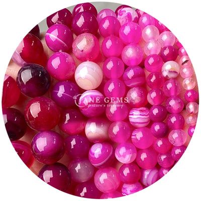Loose Natural Stone Beads Strand Genuine Real Stone Agate Crystal  Beads For DIY Jewelry Making