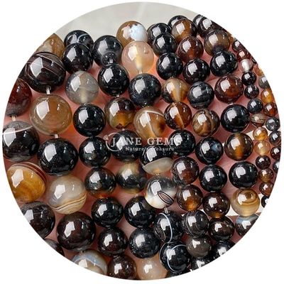 Genuine Real Agate Loose Beads Red Agate Bead Strand For Keychain/Jewelry/Crafts Making Gift