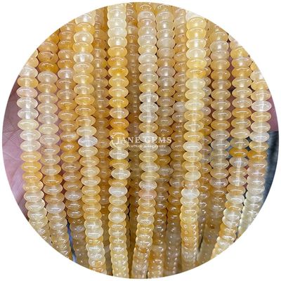 UFO Shape Natural Spiritual Healing Crystal Loose Beads Gemstone Beads For DIY Gift