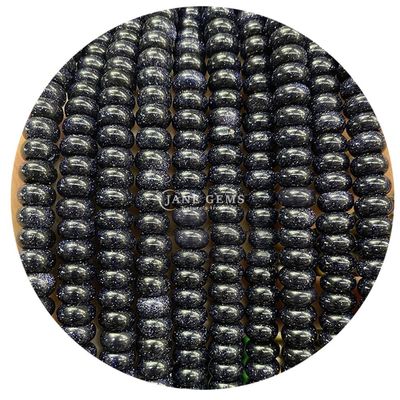 Natural Smooth Semi Precious  Round Loose Stone Beads Energy Healing Beads For Jewelry Making