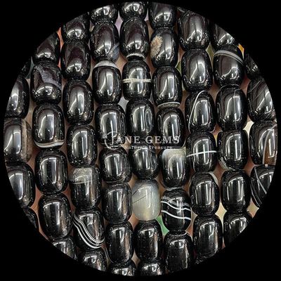 Gems Bead Howlite Opalite Natural Crystal Gemstone Barrel Shape Loose Bead Strands for Jewelry Making