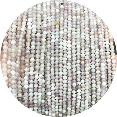 Healing Energy Semi-Precious Stone Smooth Round Loose Beads Zebra Jasper Natural Beads Strands For DIY
