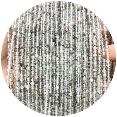 Healing Energy Semi-Precious Stone Smooth Round Loose Beads Zebra Jasper Natural Beads Strands For DIY