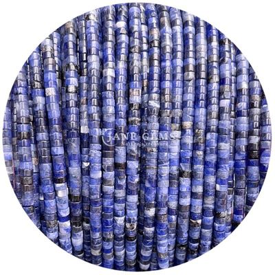 Natural Lapis Lazuli Sodalite Stone Beads Right Angle Shape Crystal Loose Beads For Jewelry Making