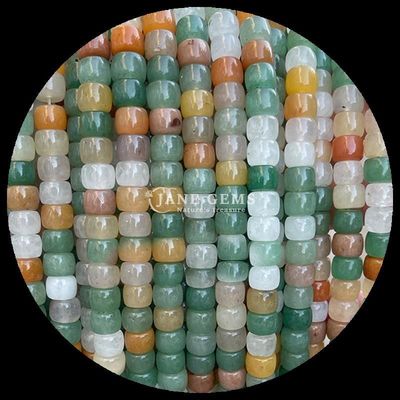 Gems Bead Green Aventurine Violet Stone Natural Crystal Gemstone Apple Shape Loose Bead Strands for Jewelry Making