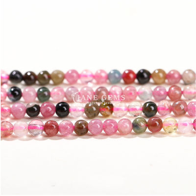 Genuine Natural Stone Gemstone Polished Smooth Loose Round Bead Diy For Bracelet Necklace Making Accessories