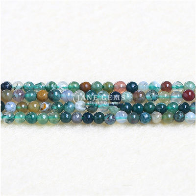 Genuine Natural Stone Gemstone Polished Smooth Loose Round Bead Diy For Bracelet Necklace Making Accessories