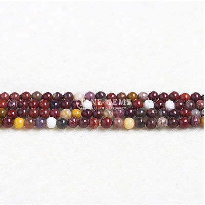 Natural Stone Beads Loose Stone Beads Crystal Garnet Red Jasper Black Agate Beads For Jewelry Making