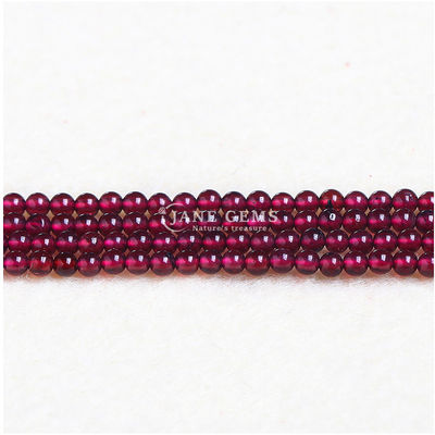Natural Stone Beads Loose Stone Beads Crystal Garnet Red Jasper Black Agate Beads For Jewelry Making