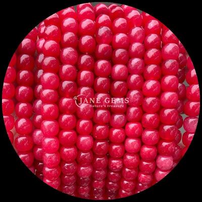 Gems Bead Rose Quartz Ice Green Jade Natural Crystal Gemstone Apple Shape Loose Bead Strands for Jewelry Making