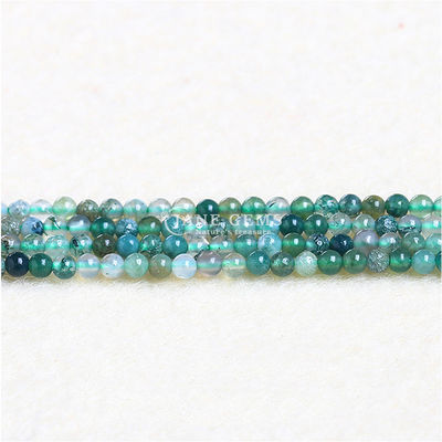 Natural Crystal Tiger Eye Round Bead Crazy Lace Agate Gemstone Loose Strand  Energy Healing Beads For Jewelry Making
