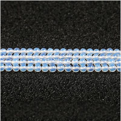 Crystal Round Shape Loose Beads Strand Clear Quartz Unakite For DIY Crafts Making