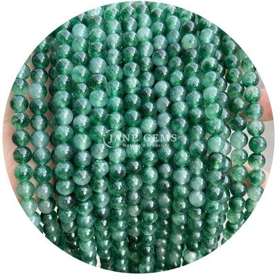 Various Smooth Round Loose Chalcedony Stone Beads Gemstone For Bracelet Beads Jewelry Making