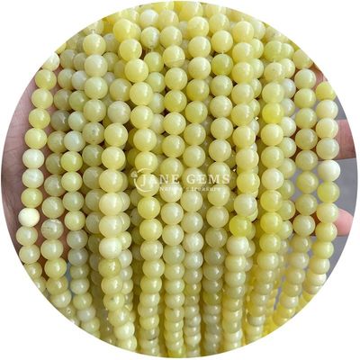 Natural Loose Stone Beads Strand Gemstone Pink Aventurine Round Smooth For DIY Jewelry Making