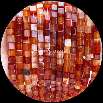 Cube Square Shape Howlite Lapis Lazuli Loose Bead Strands for DIY Jewelry Making