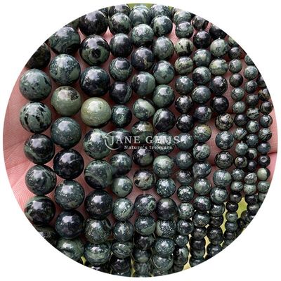 Handmade Crystal Jewelry DIY Crafts Round Red Jasper Beads for Bracelets Necklaces