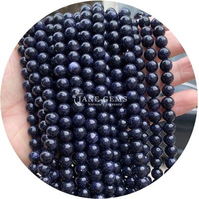 Handmade Crystal Jewelry DIY Crafts Round Red Jasper Beads for Bracelets Necklaces