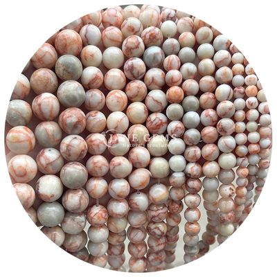 Natural Black Stripe Rhodochrosite Gemstone Beads for Jewelry Making DIY Bracelets