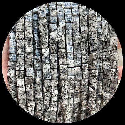 Natural Southern Jade Amazonite Square Shape Gemstone Bead Strands for DIY Jewelry and Healing Energy
