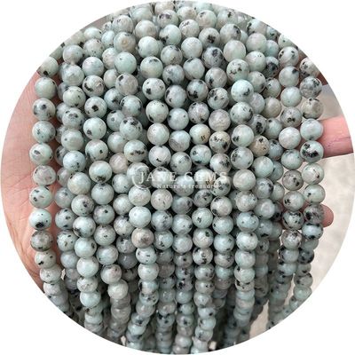 Natural Smooth Charm Gemstone Semi Precious Lapis Lazuli  Loose Stone Beads For Bracelet Jewelry Making