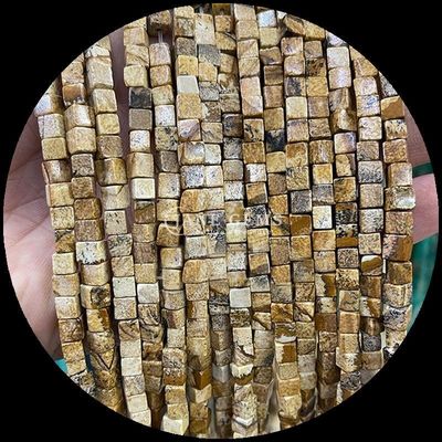 Indian Agate Blue Dot Beads for Crystal Healing and DIY Jewelry Making Different Sizes