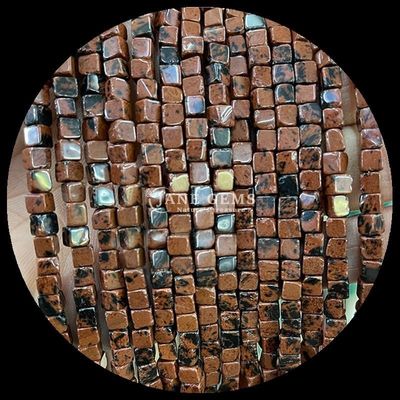 Indian Agate Blue Dot Beads for Crystal Healing and DIY Jewelry Making Different Sizes