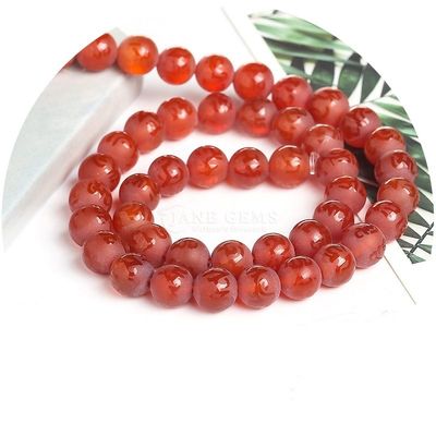 Matt Agate Six-Word Mantra Loose Beads Diy Jewelry Accessories Buddhist Beads Bracelet Beads Engraved Agate