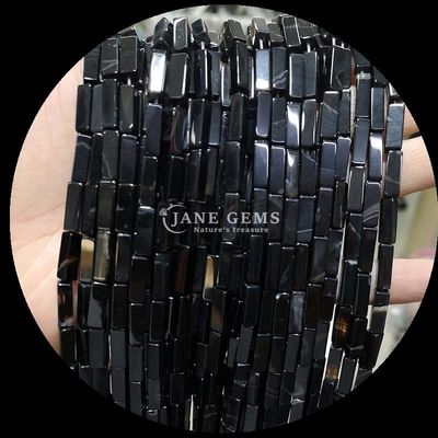 Rectangle Square Shape Loose Bead Strands for Bracelets Natural Red Agate Amethyst