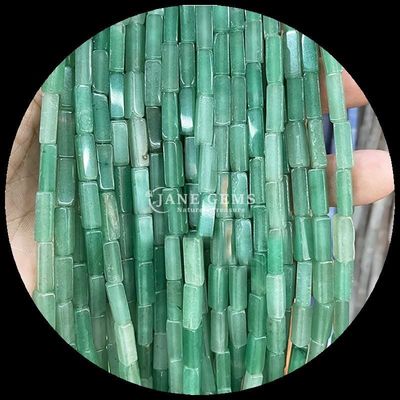 Natural Green Aventurine Indian Agate Gemstone Bead Strands for DIY Jewelry and Healing