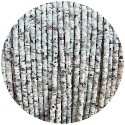 Kiwi Jasper Unakite Loose Beads Made of Natural Crystal Gemstone for Jewelry Making