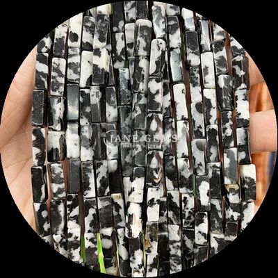Rectangle Zebra Jasper Lapis Lazuli Gemstone Beads Loose Strands for Jewelry Making