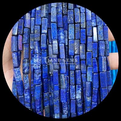 Rectangle Zebra Jasper Lapis Lazuli Gemstone Beads Loose Strands for Jewelry Making