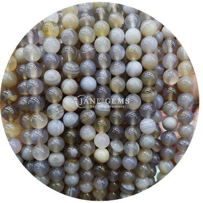 Colorful Loose Round Crystal Healing Gemstone Beads For Gift And Party Decoration