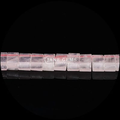 Cube Gemstone Bead in Various Crystal Colors Red Agate Rose Quartz for DIY Jewelry