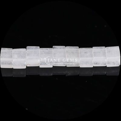 Cube Gemstone Bead in Various Crystal Colors Red Agate Rose Quartz for DIY Jewelry
