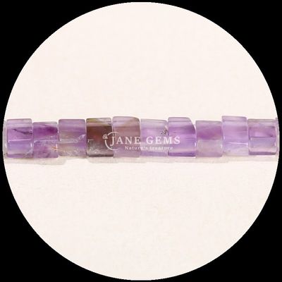 Cube Gemstone Bead in Various Crystal Colors Red Agate Rose Quartz for DIY Jewelry