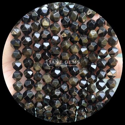 Multi-color Diamond Faceted Beads and Blue Sandstone Strands for DIY Jewelry Making
