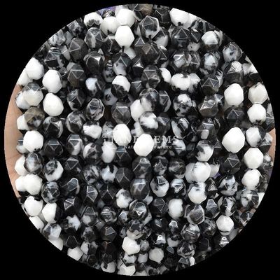 Natural Gemstone Beads Faceted Shape Rose Quartz Tourmaline Loose Strands for Jewelry Making