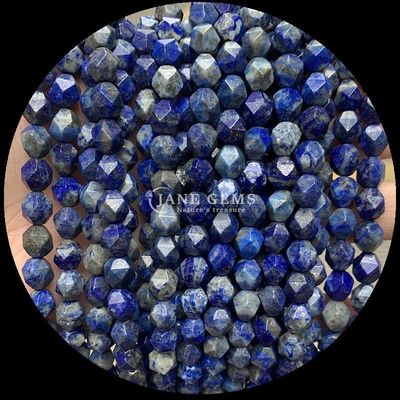 Elegant Faceted Natural Gemstone Beads Fluorite Lapis Lazuli Loose Strands for Jewelry Making