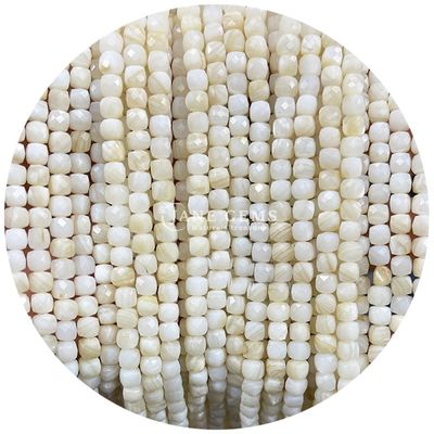 Polished Smooth Loose Beads Faceted Sugar Cube For DIY Crafts Jewelry Making Gems Bead